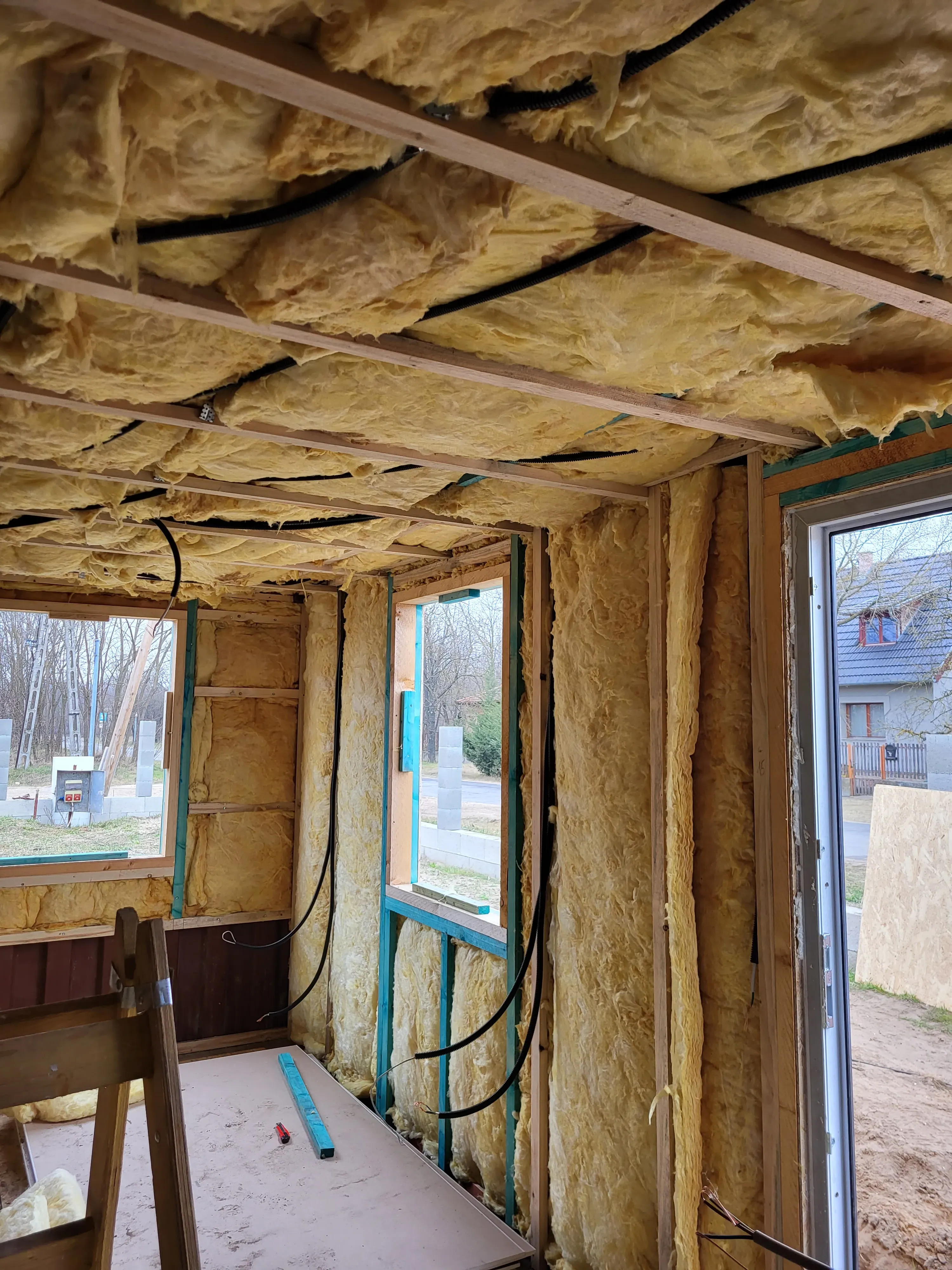 Faház építés - Falszerkezet