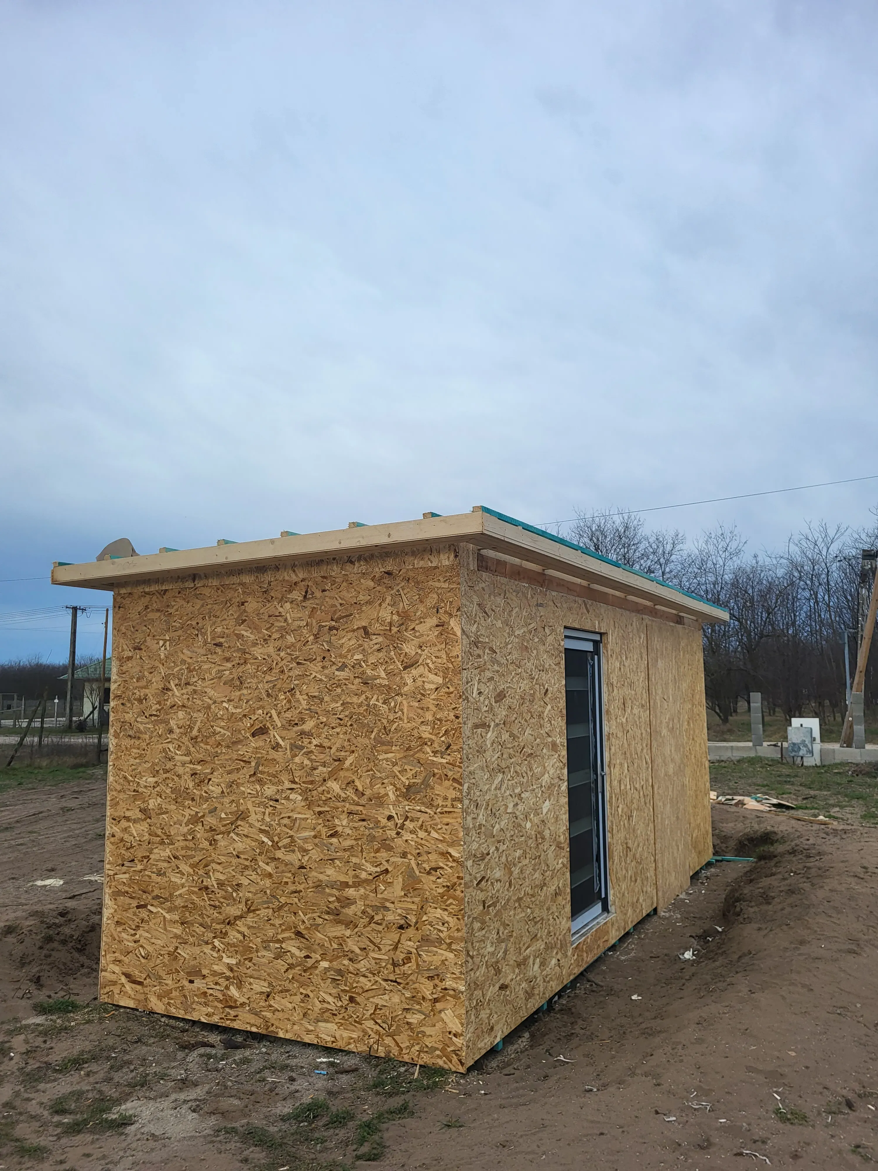 Faház építés - Tetőszerkezet