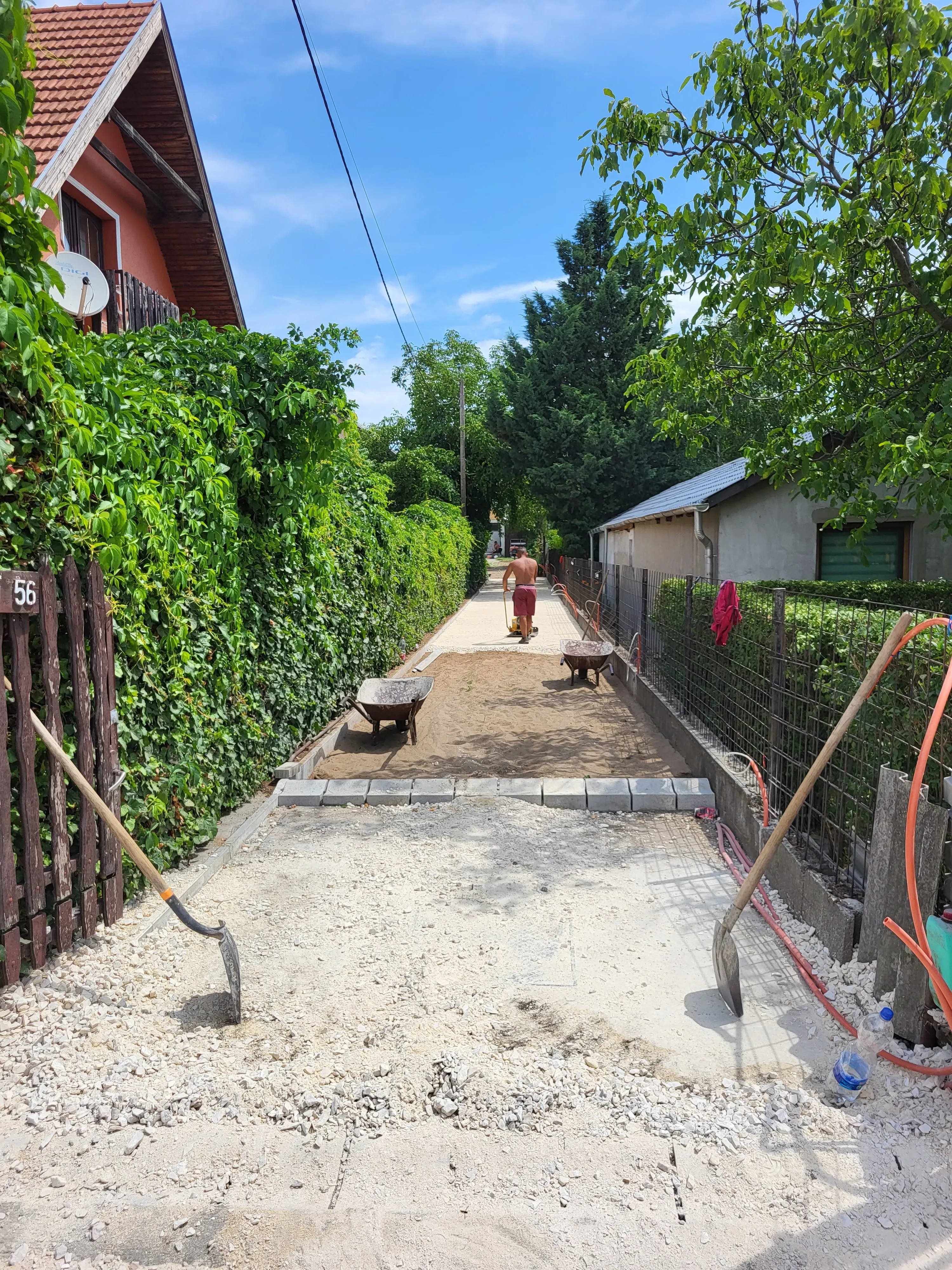 Térkövezés - Udvari térburkolat